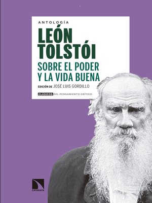 cover image of Sobre el poder y la vida buena